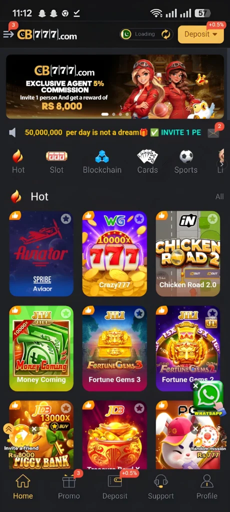 CB777 Game APK Earn
